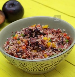 Barnyard Millets Plum and Amaranth Leaves Dressing Recipe